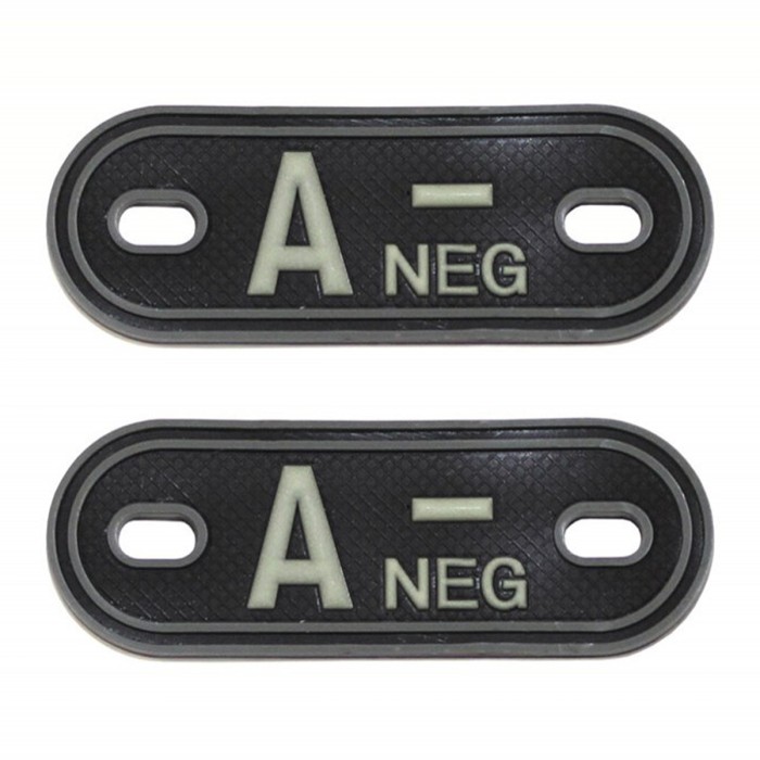 MFH Blutgruppenmarken aus Gummi